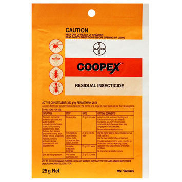 Coopex Residual Insecticide 25g