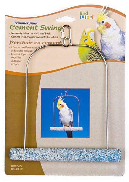 Bird Life Cement Swing Wire Frame 7 inch