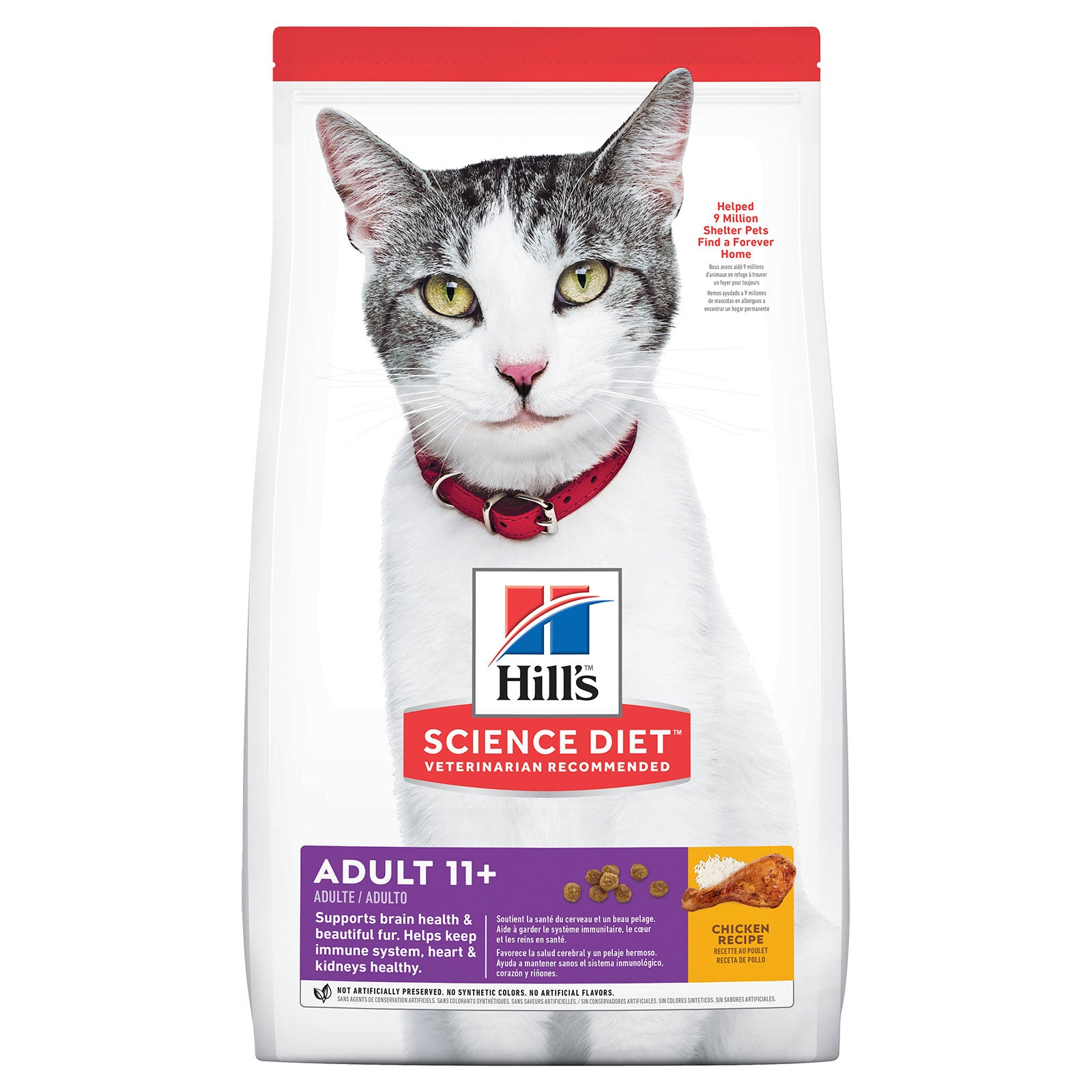 Hill's Science Diet Cat Food Adult 11+ Senior