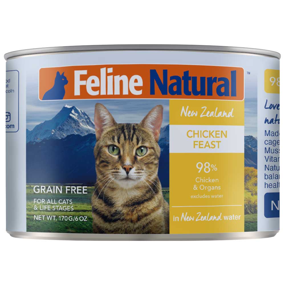 Feline Natural Cat Food Can Chicken