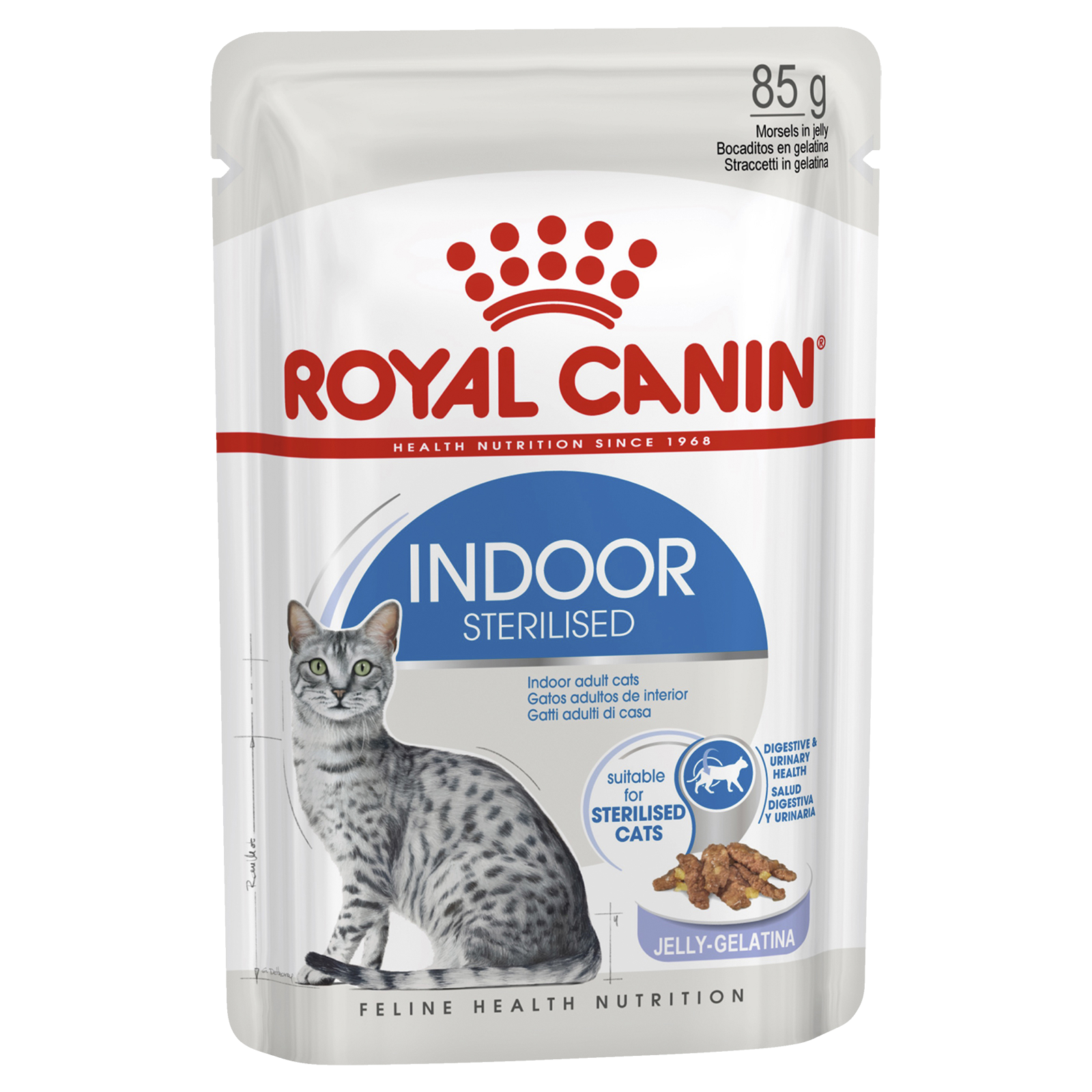 Royal Canin Cat Food Pouch Adult Indoor Jelly
