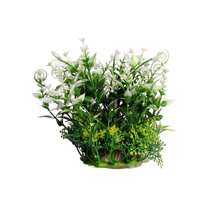 Aqua One Plastic Plant Snow Swirl Ecoscape Aqua One