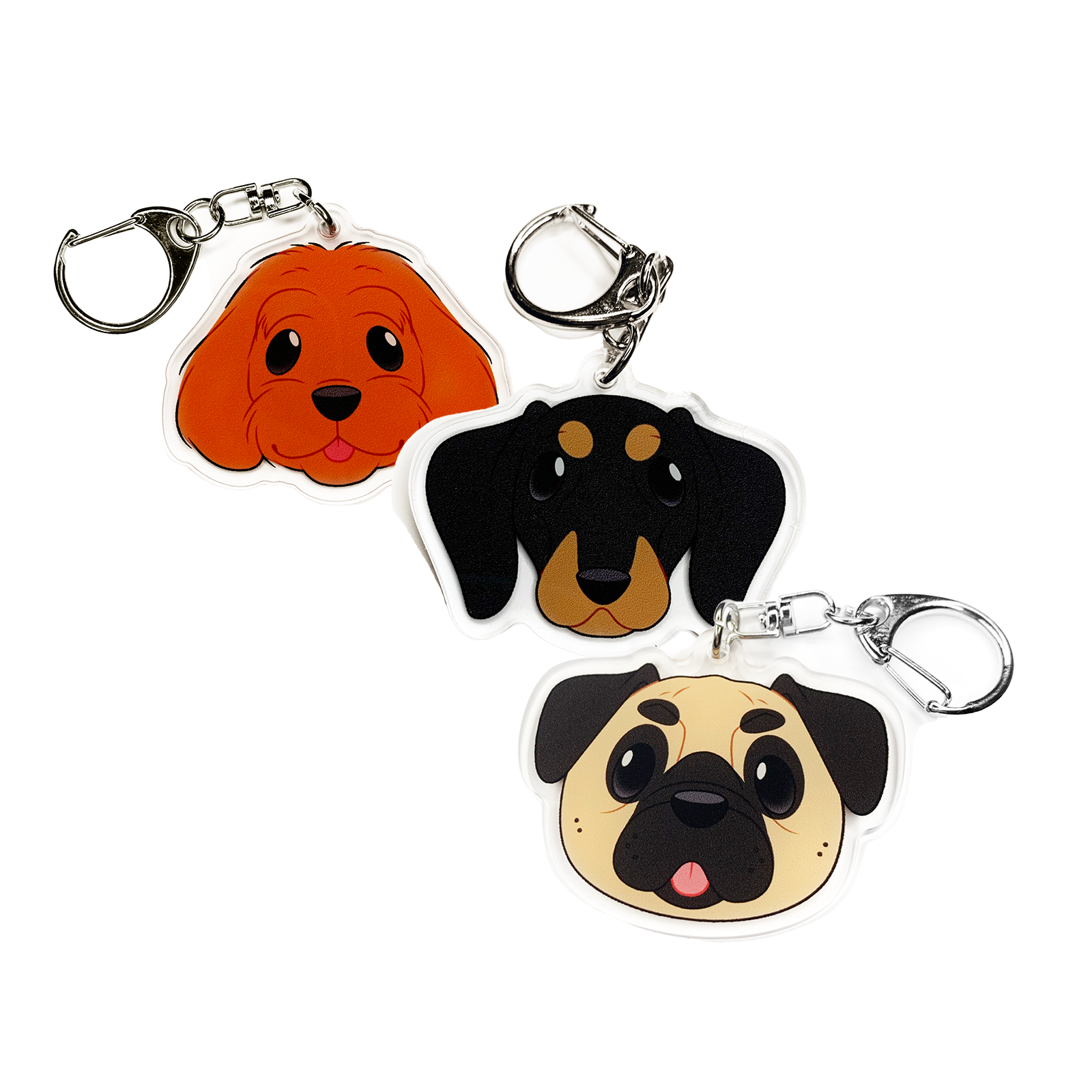 Acrylic Keychain - Dogs