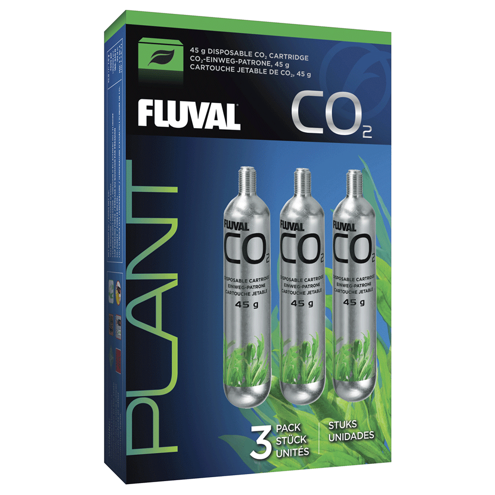 Fluval Pressurised CO2 Kit Replacement Cartridges (3pk) Fluval