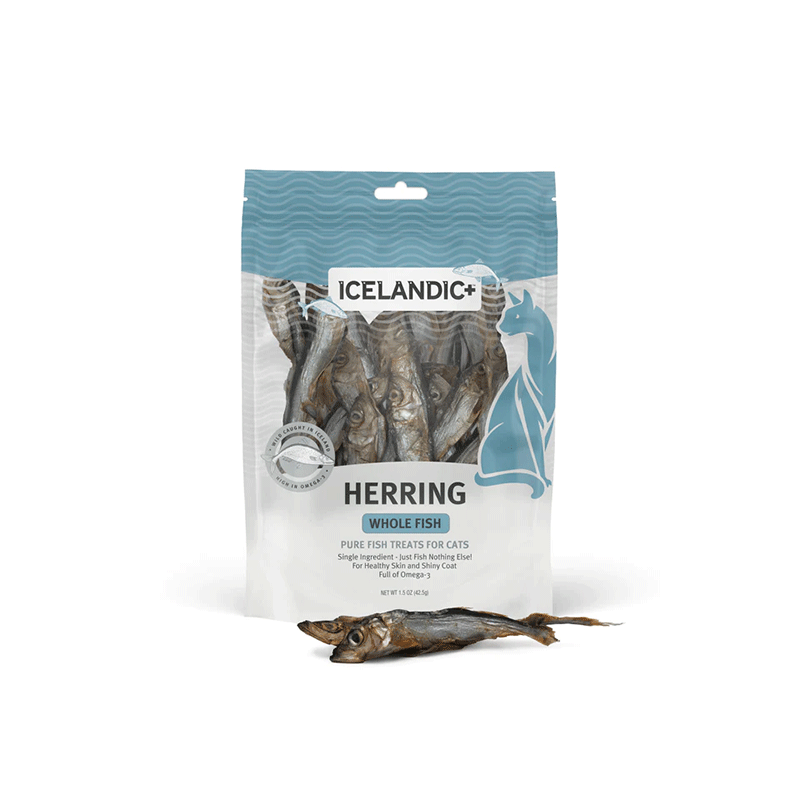 Icelandic Herring Whole Fish Cat Treat