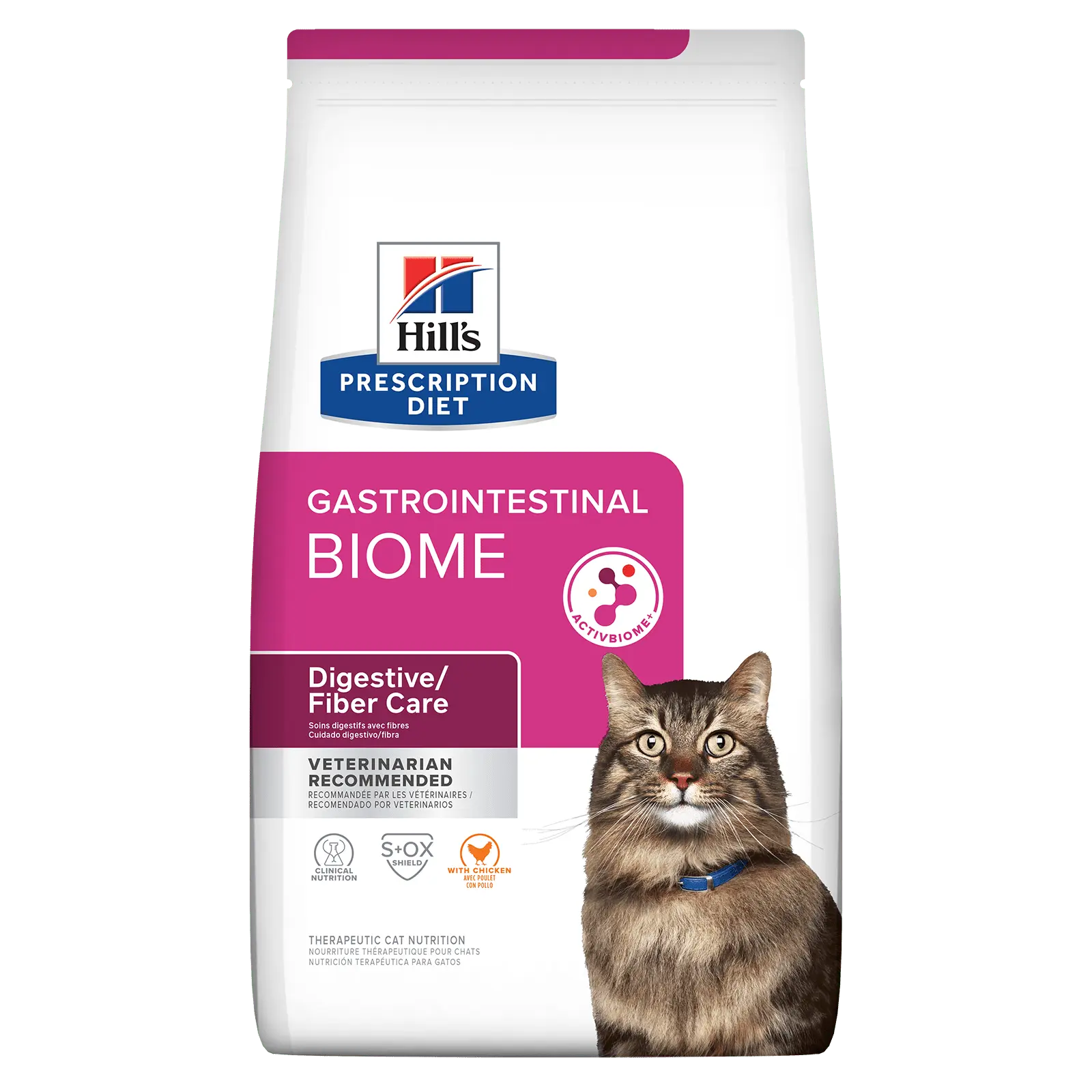 Hill's Prescription Diet Cat Food Gastrointestinal Biome Digestive/Fibre Care with Chicken - Kellyville Pets