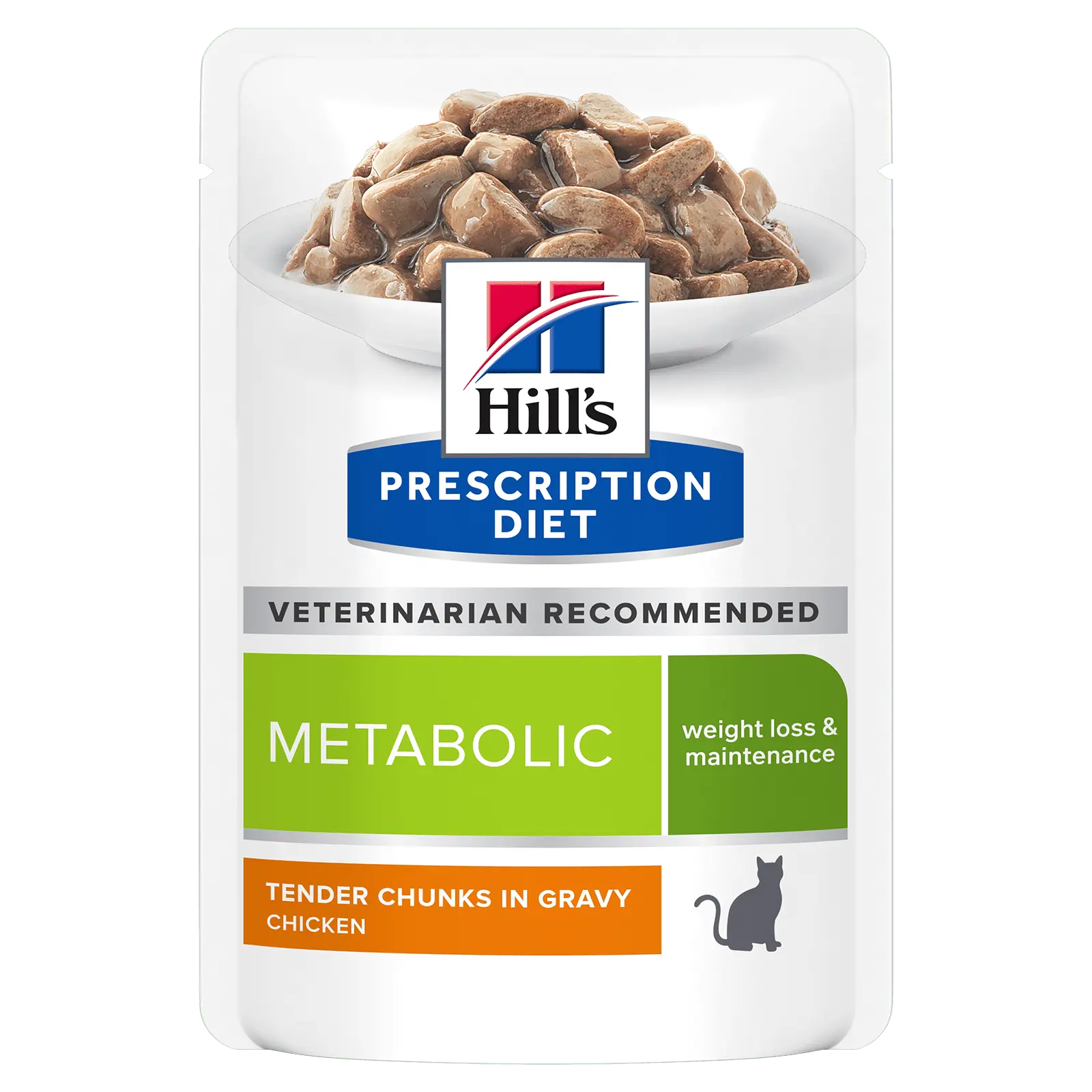 Hill's Prescription Diet Cat Food Pouch Metabolic Weight Loss & Maintenance - Kellyville Pets
