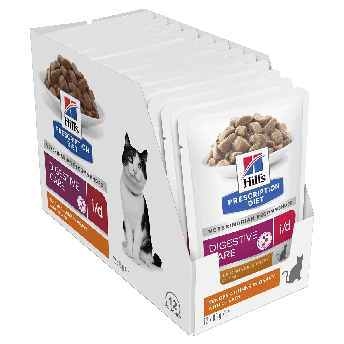 Hill's Prescription Diet Cat Food Pouch i/d Digestive Care - Kellyville Pets