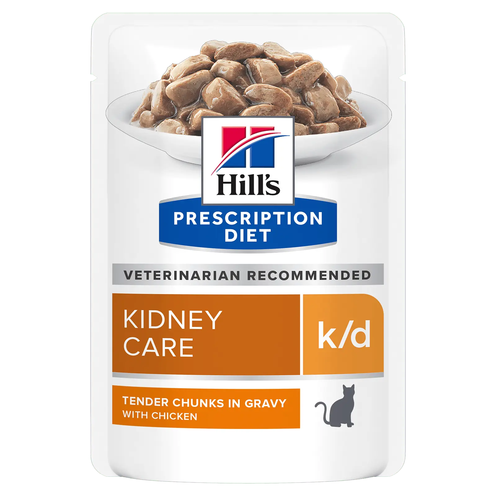 Hill's Prescription Diet Cat Food Pouch k/d Kidney Care with Chicken - Kellyville Pets