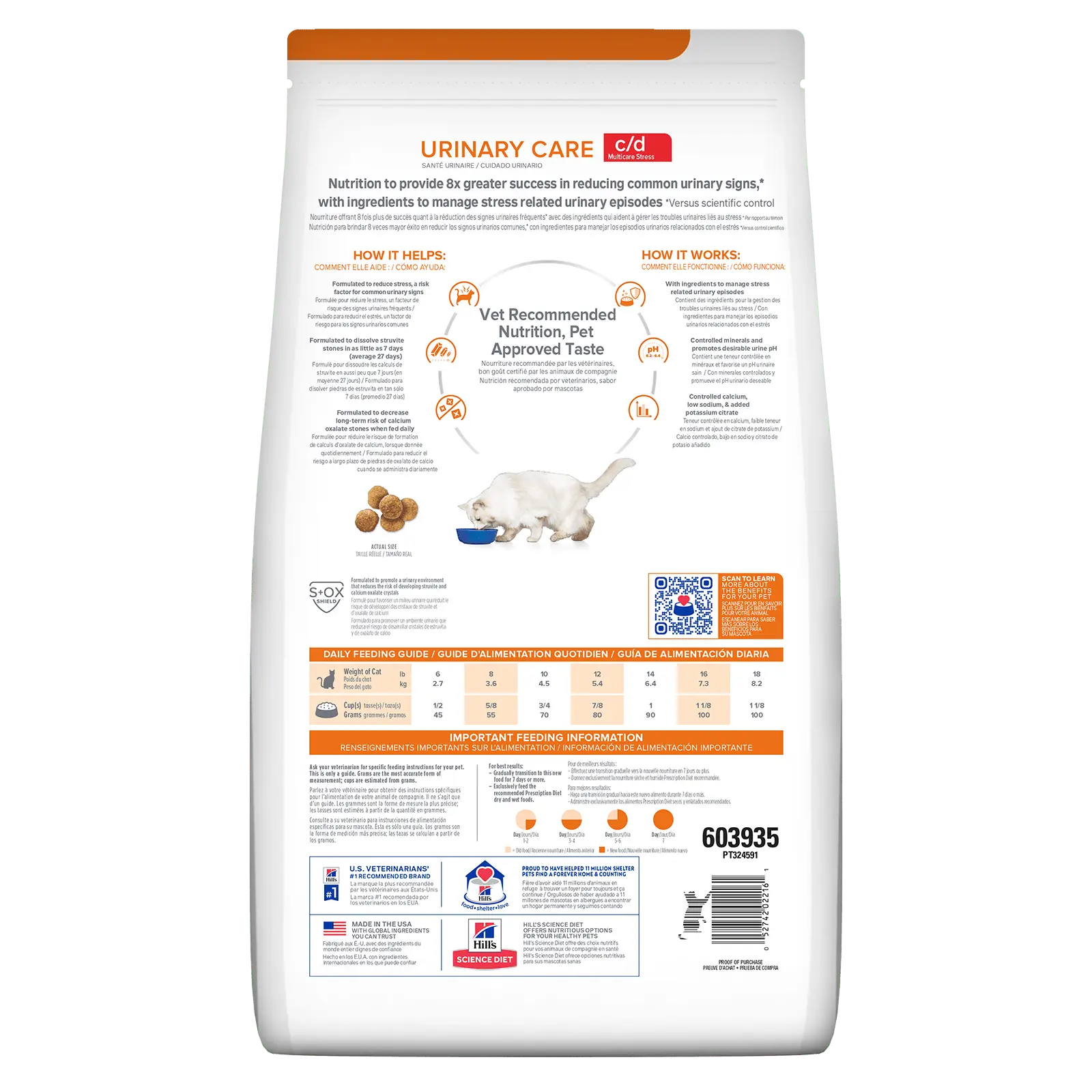 Hill's Prescription Diet Cat Food c/d Multicare Stress Urinary Care - Kellyville Pets