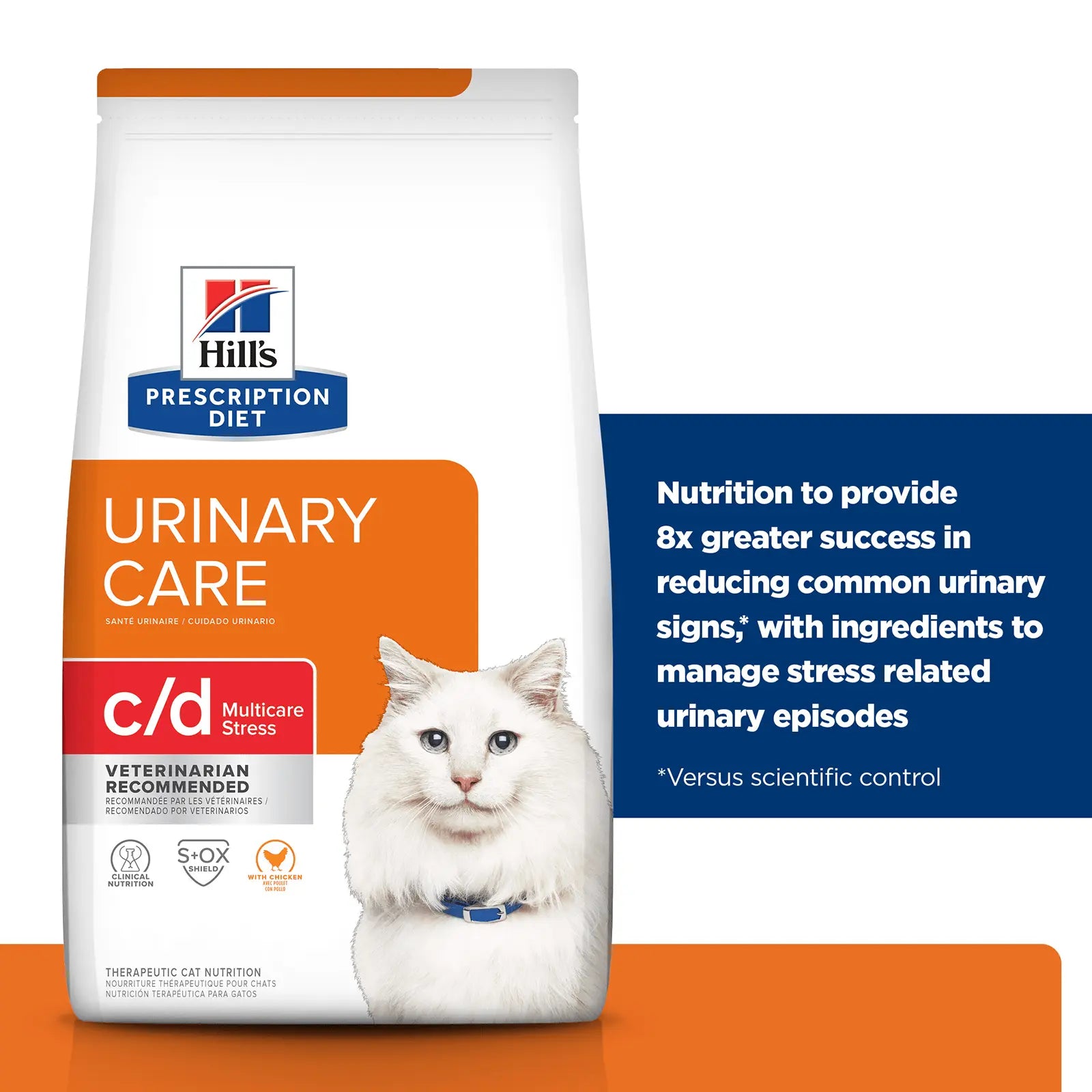 Hill's Prescription Diet Cat Food c/d Multicare Stress Urinary Care - Kellyville Pets
