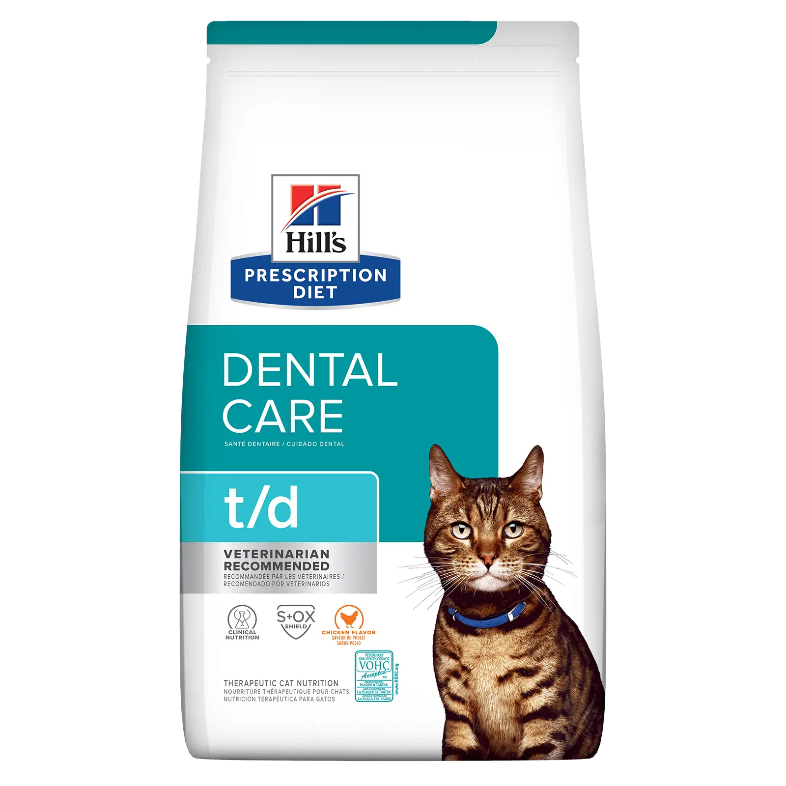 Hill's Prescription Diet Cat Food t/d Dental Care - Kellyville Pets