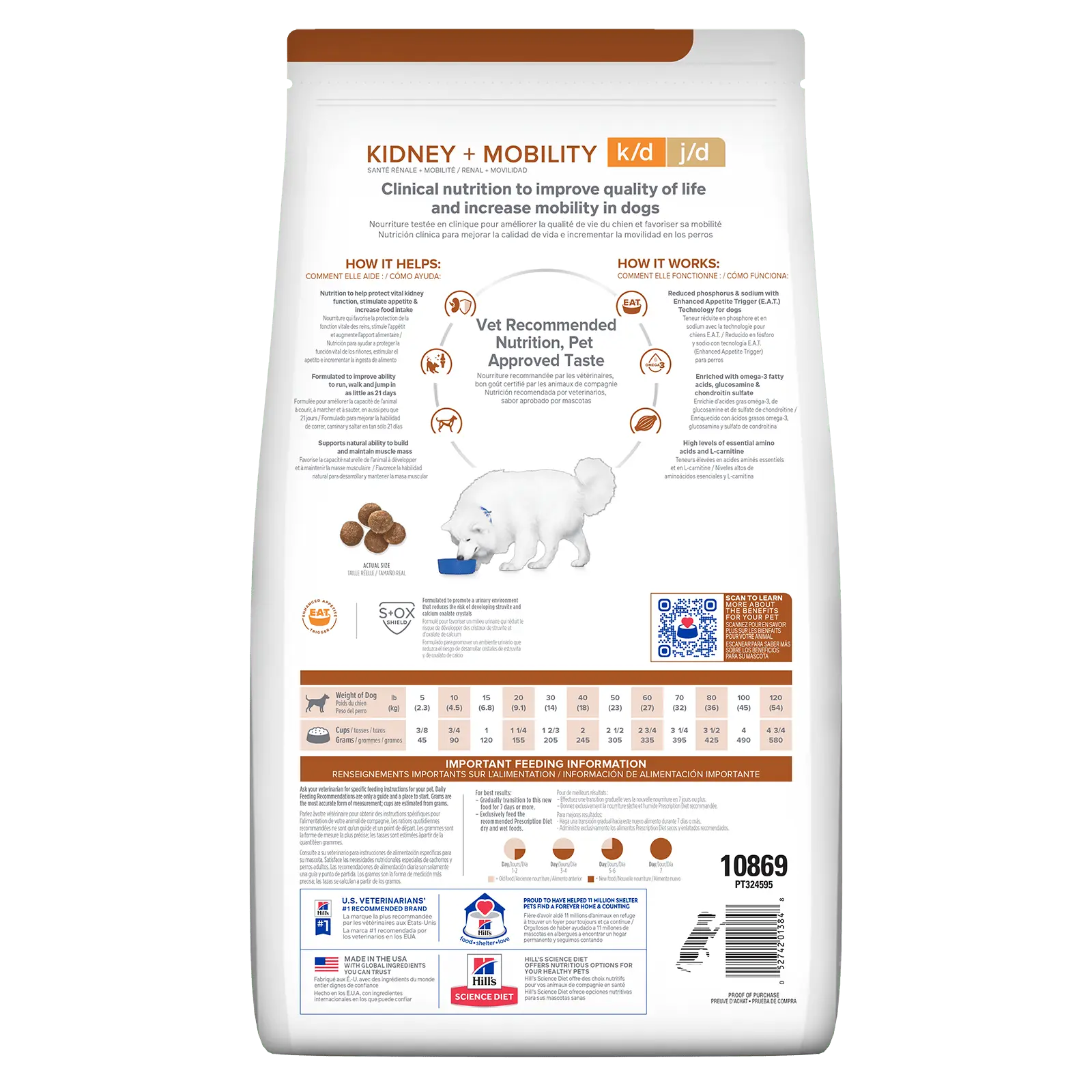 Hill's Prescription Diet Dog Food k/d Kidney Care + j/d Mobility Care - Kellyville Pets