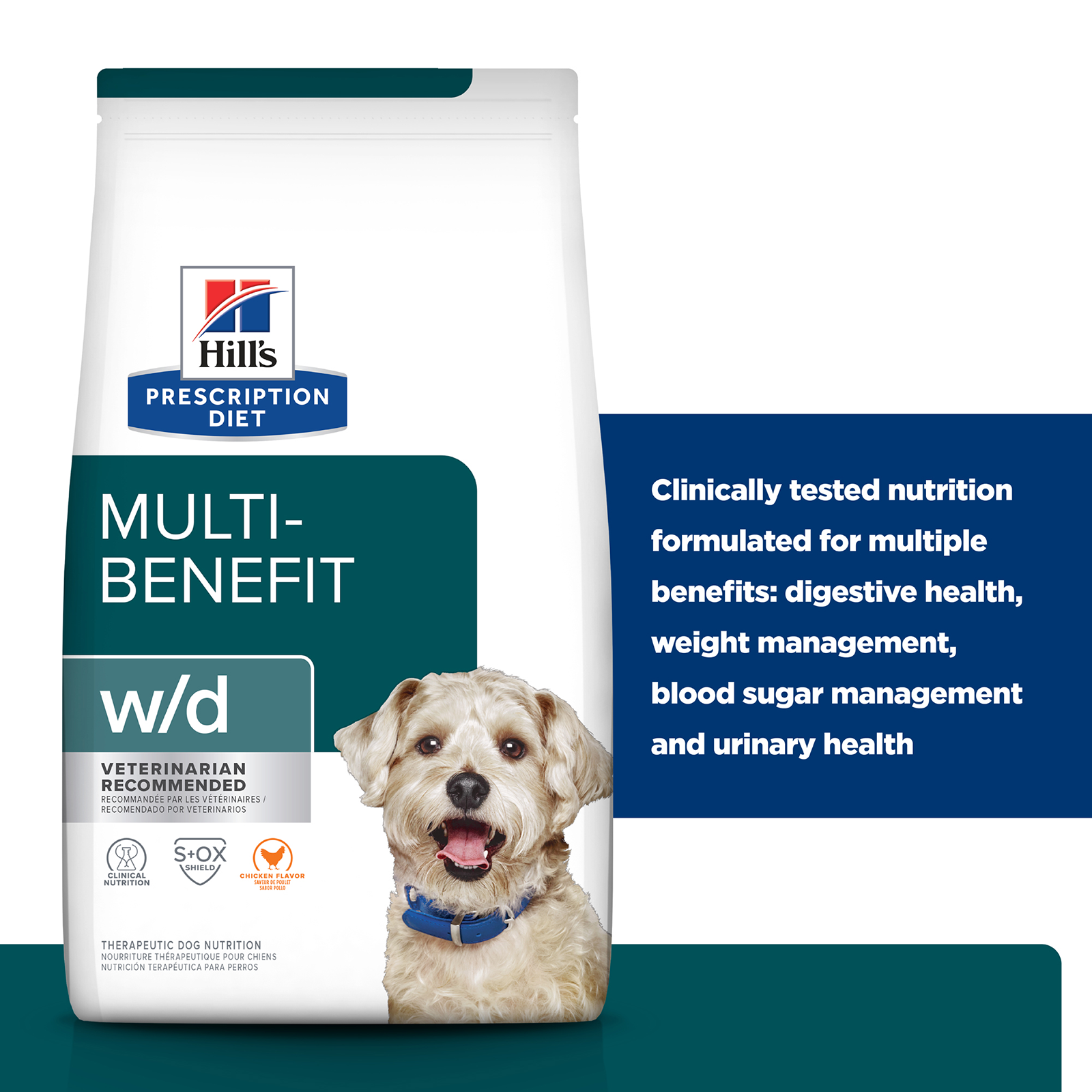 Hill's Prescription Diet Dog Food w/d Multi Benefit