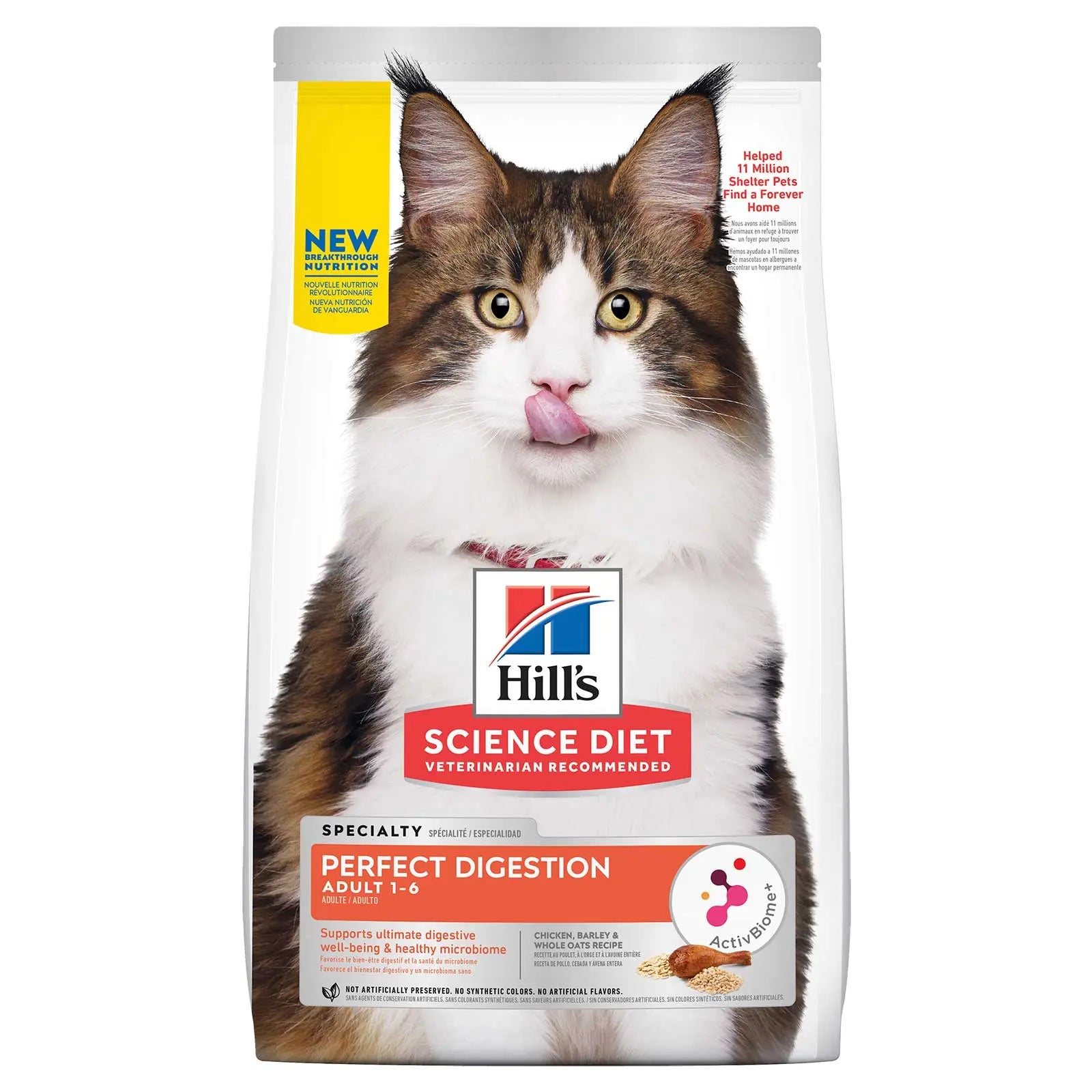 Hill's Science Diet Cat Food Adult Perfect Digestion - Kellyville Pets