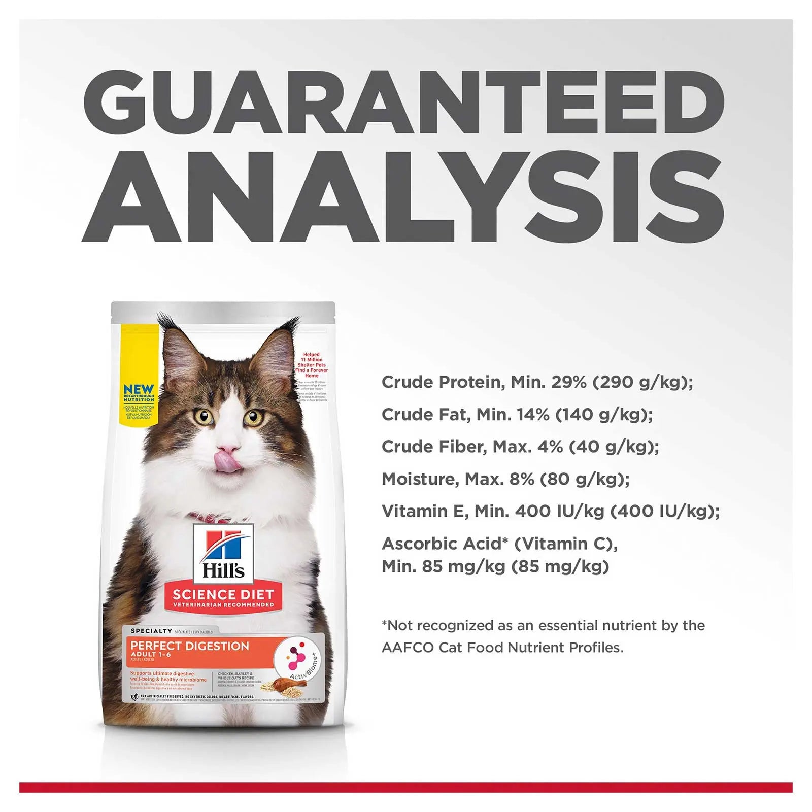 Hill's Science Diet Cat Food Adult Perfect Digestion - Kellyville Pets