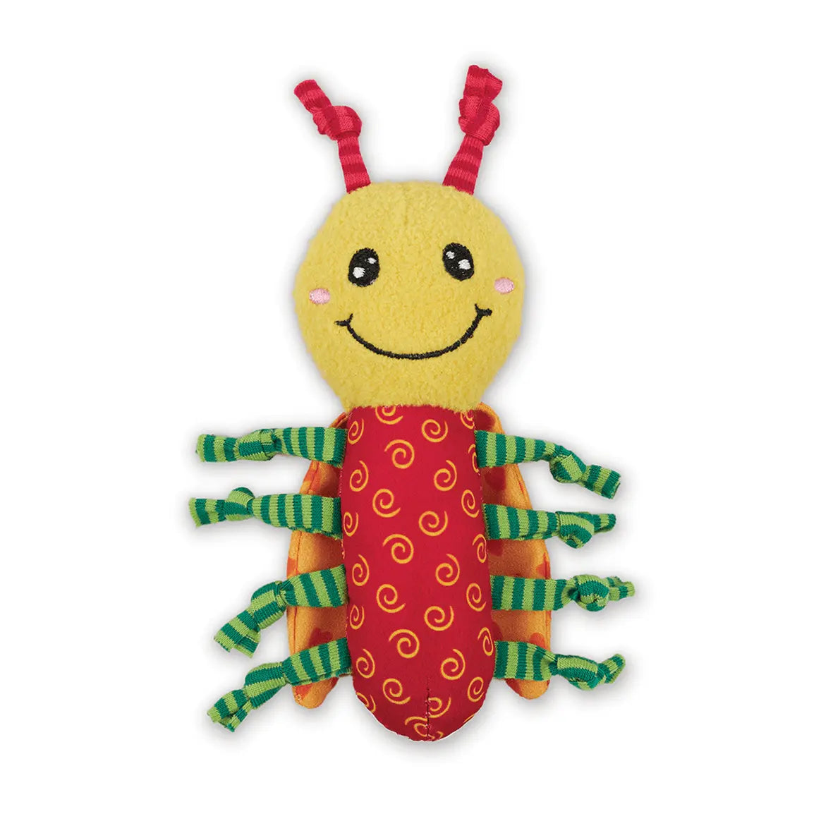 Kazoo Cat Toy Crinkle Ladybug with Catnip - Kellyville Pets