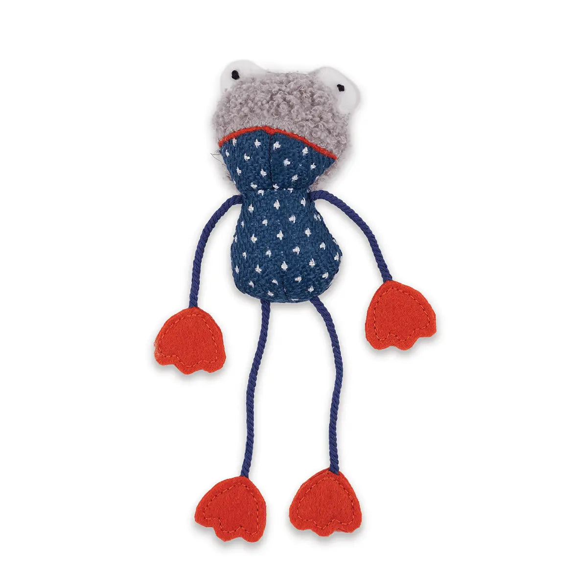 Kazoo Cat Toy Floppy Frog with Catnip - Kellyville Pets