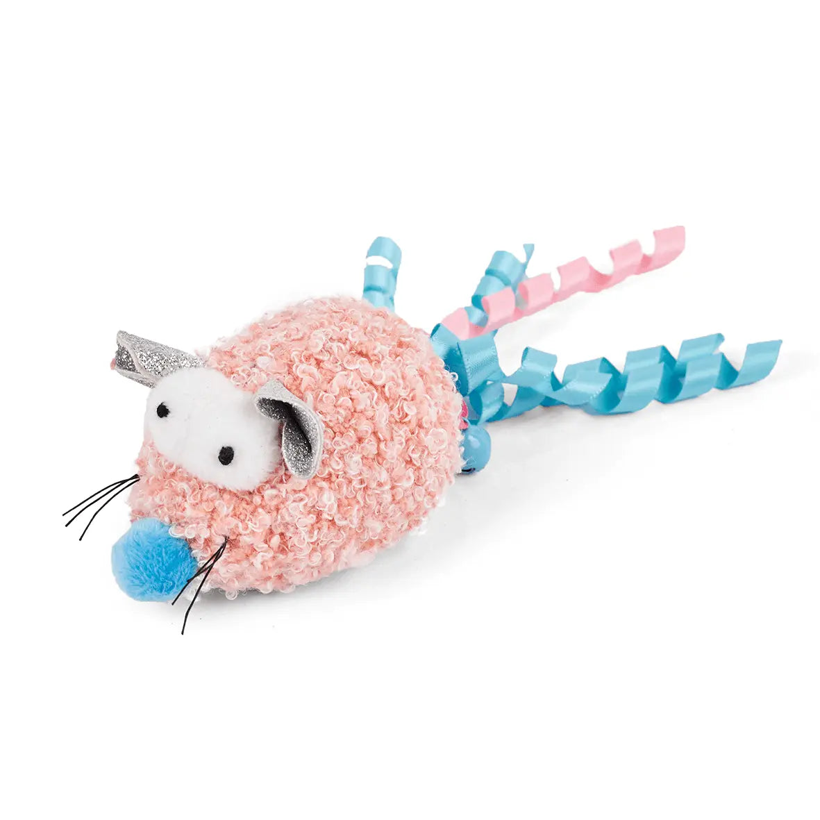 Kazoo Cat Toy Pinky Mouse with Sound and Catnip - Kellyville Pets