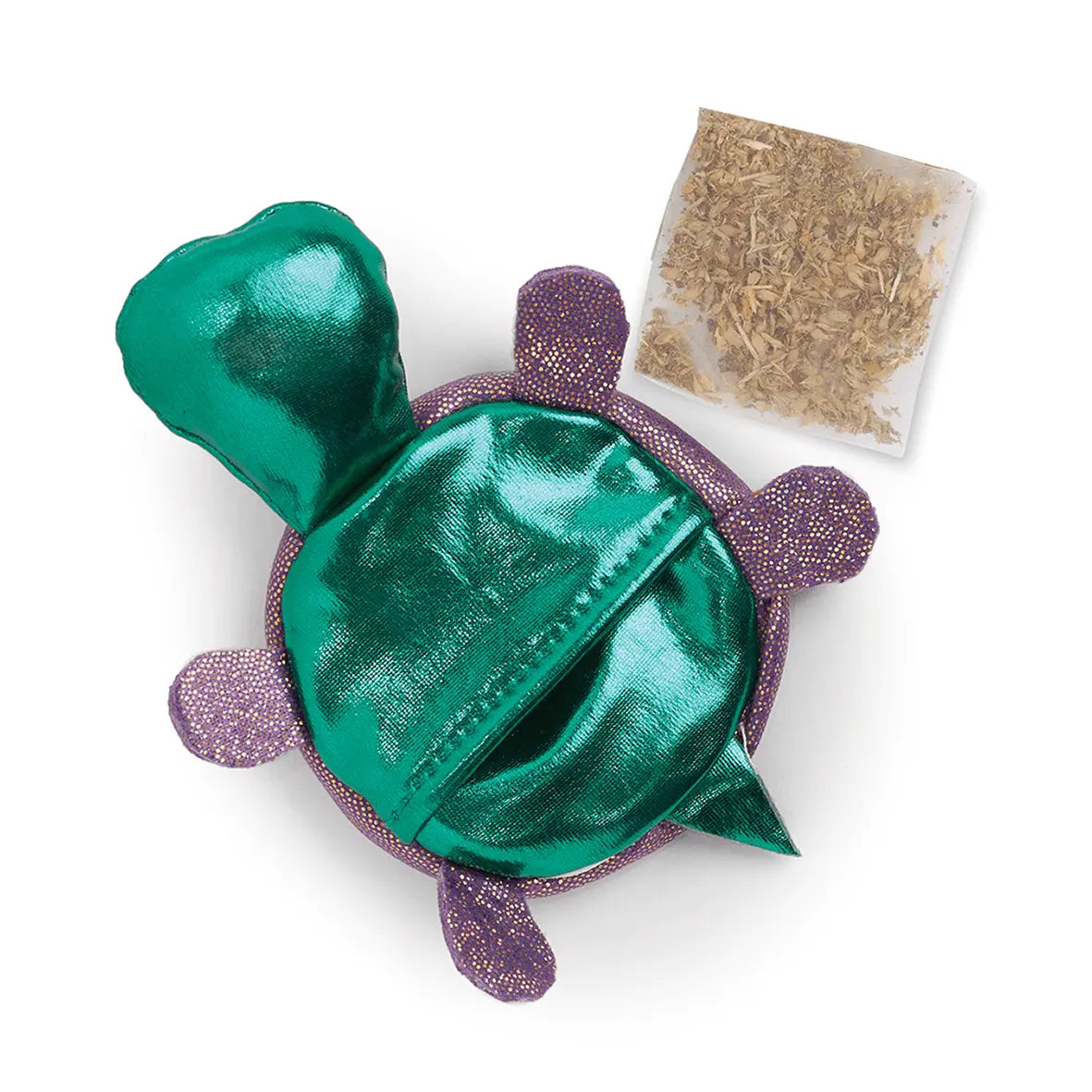 Kazoo Cat Toy Sea Turtle with Catnip - Kellyville Pets