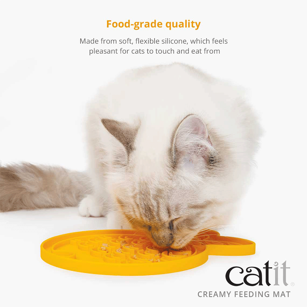 CatIt Creamy Cat Feeding Mat