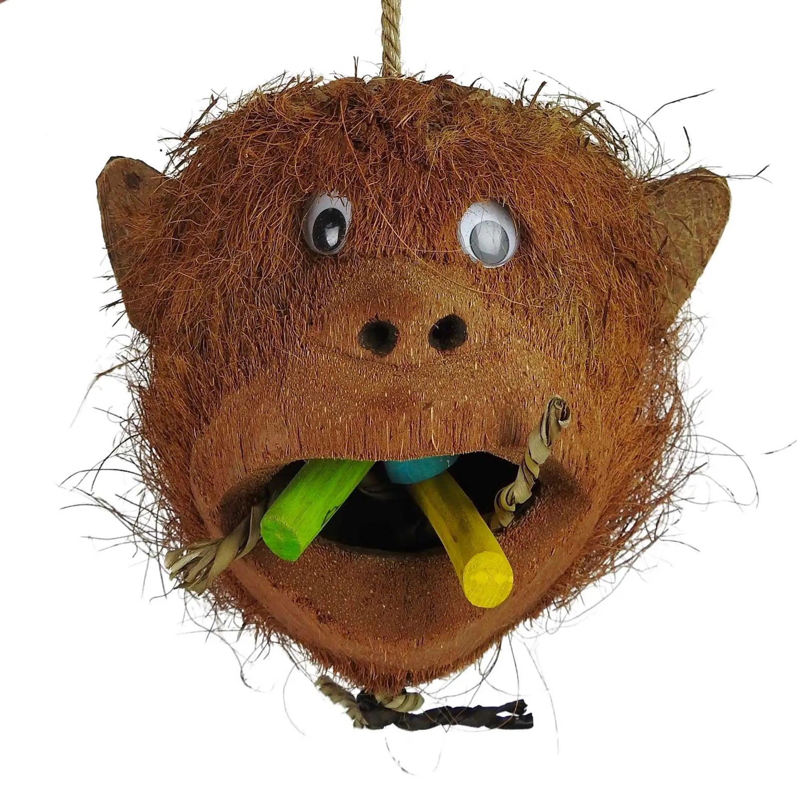 Nino's Java Bird Toy Mr Monkey - Kellyville Pets