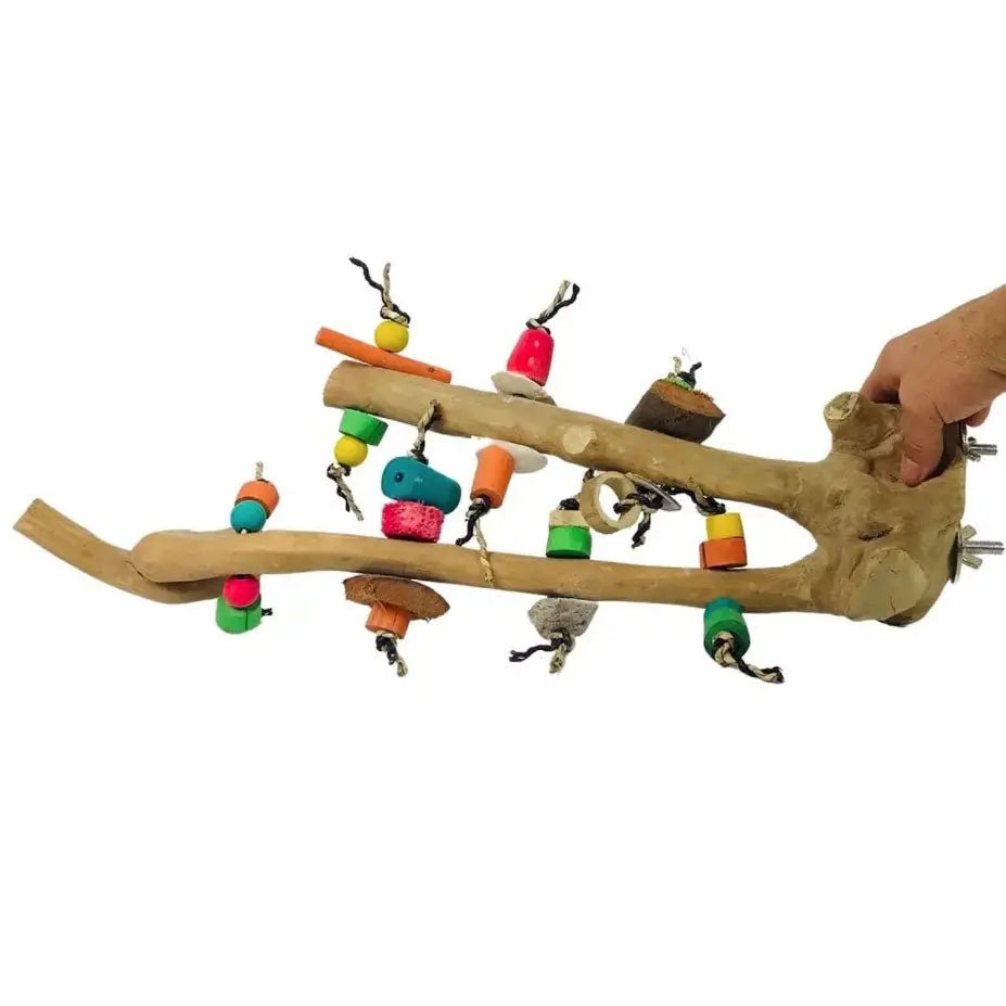 Nino's Java Bird Toy Multi Branches with Toys - Kellyville Pets