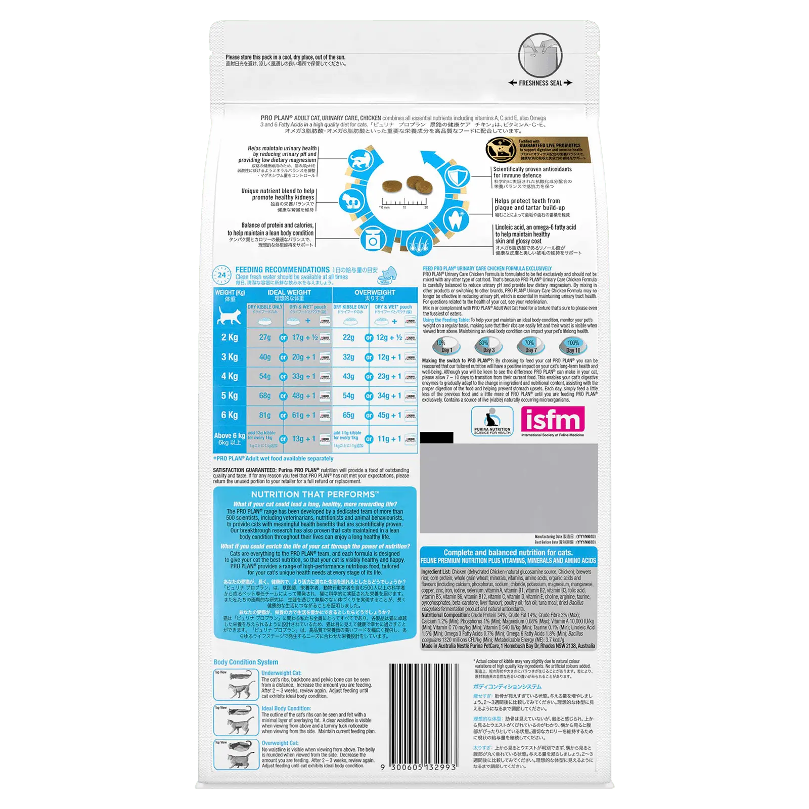 Pro Plan Cat Food Adult Urinary Care Chicken - Kellyville Pets