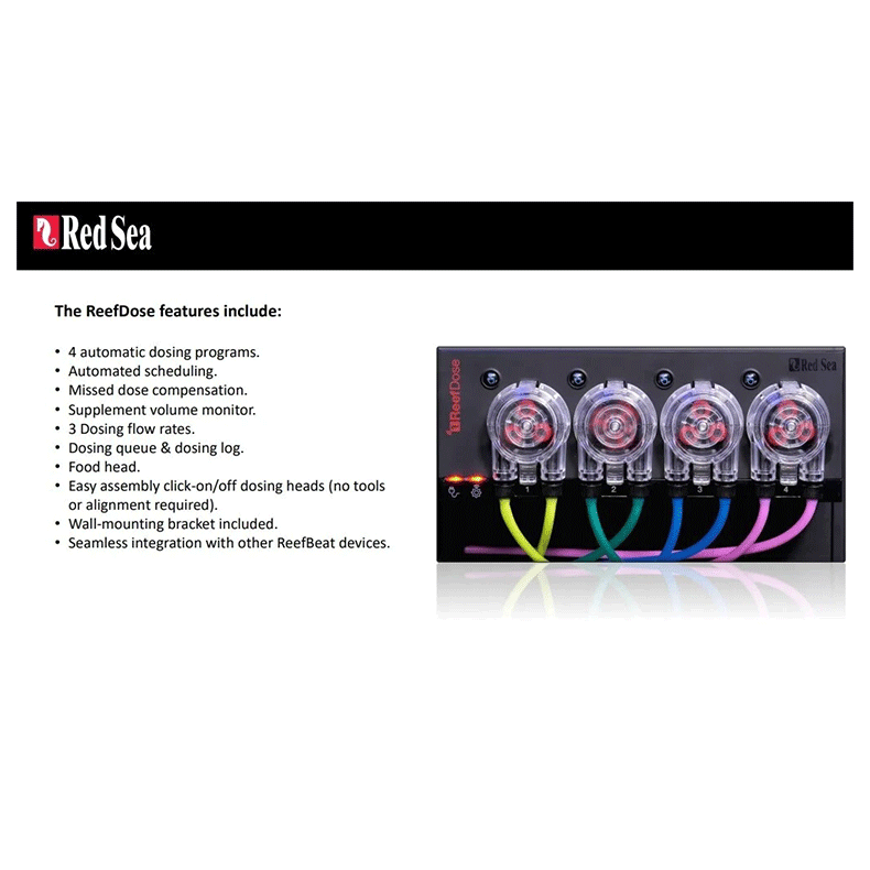 Red Sea ReefDose Automatic Dosing Red Sea