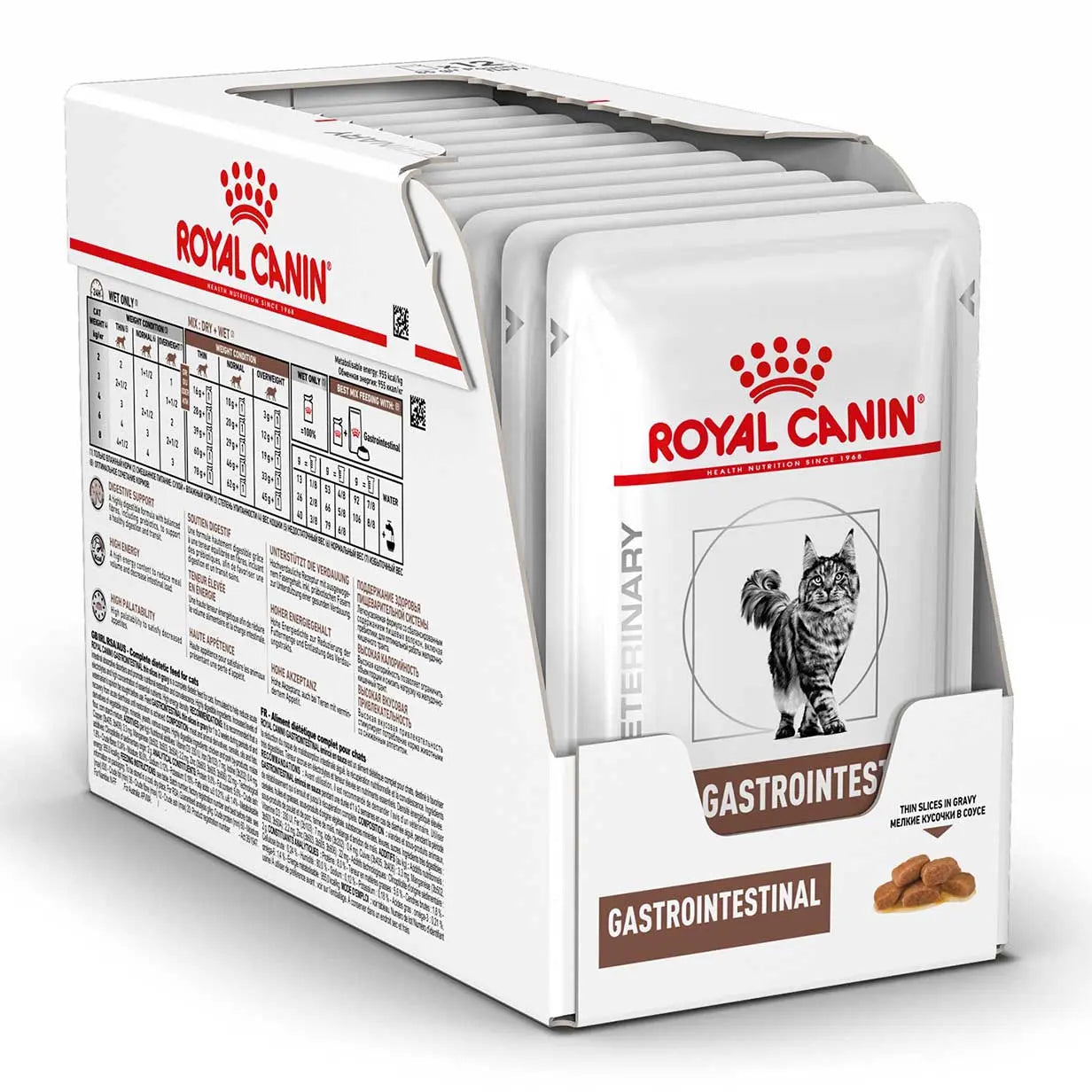 Royal Canin Veterinary Cat Food Pouch Gastrointestinal - Kellyville Pets