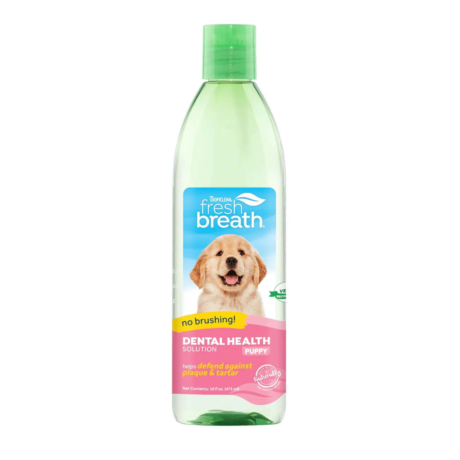 TropiClean Fresh Breath Dental Health Solution for Puppies - Kellyville Pets