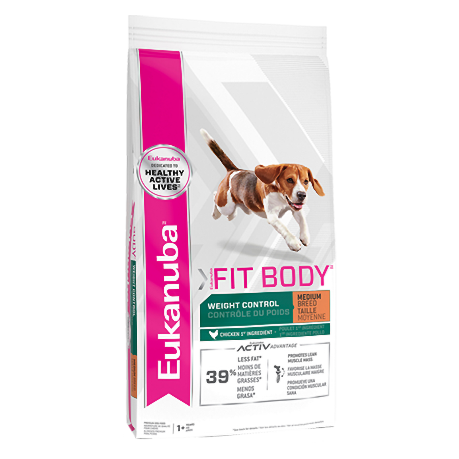 Eukanuba Dog Food Adult Fit Body Medium Breed