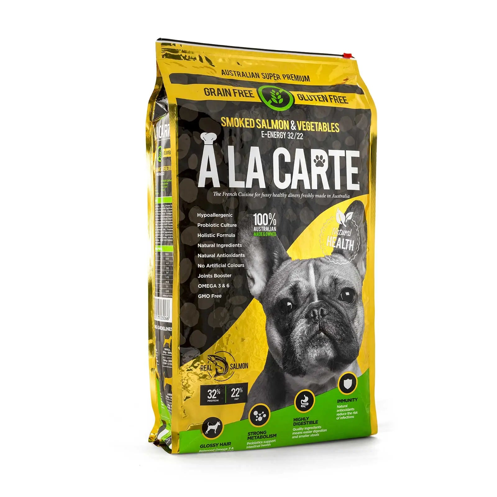 A La Carte Grain Free Dog Food E - Energy Smoked Salmon & Vegetable - Kellyville Pets