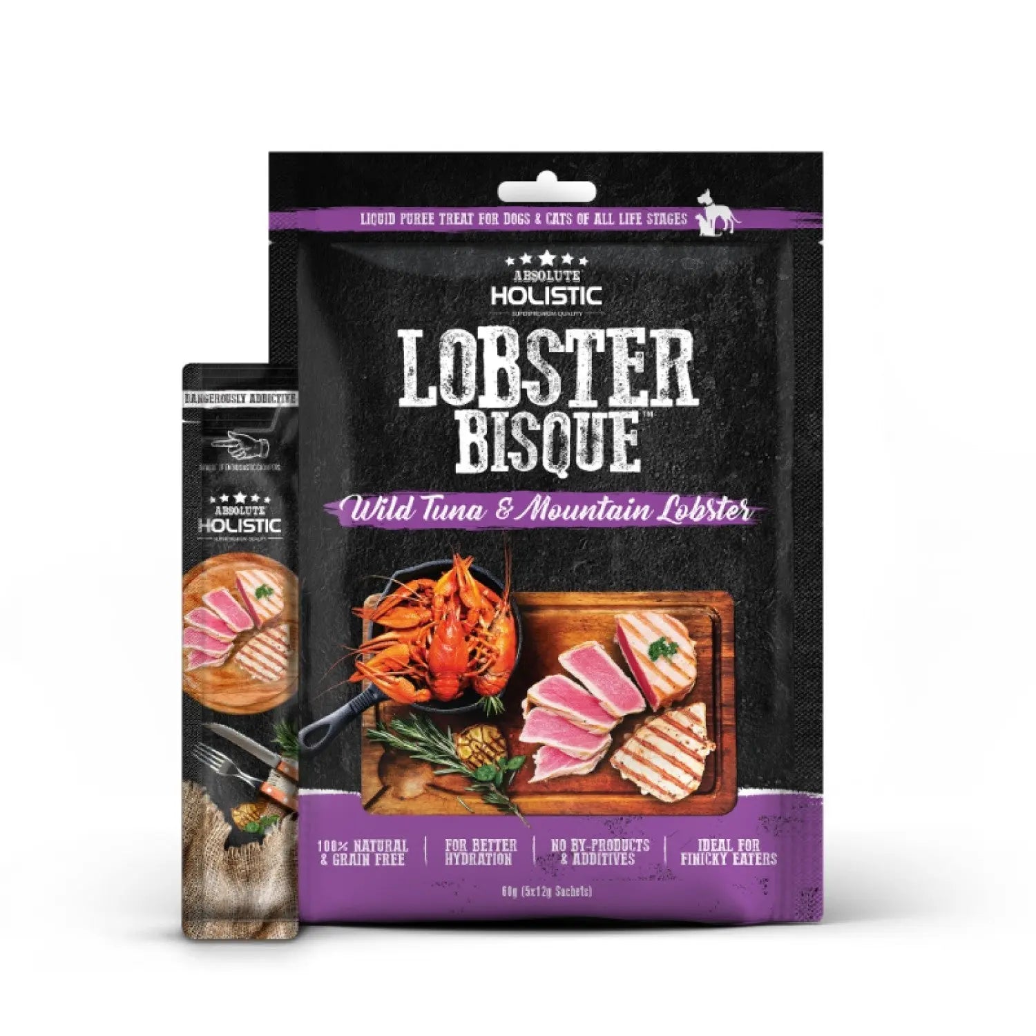 Absolute Holistic Bisque Tuna & Lobster Cat Treats - Kellyville Pets