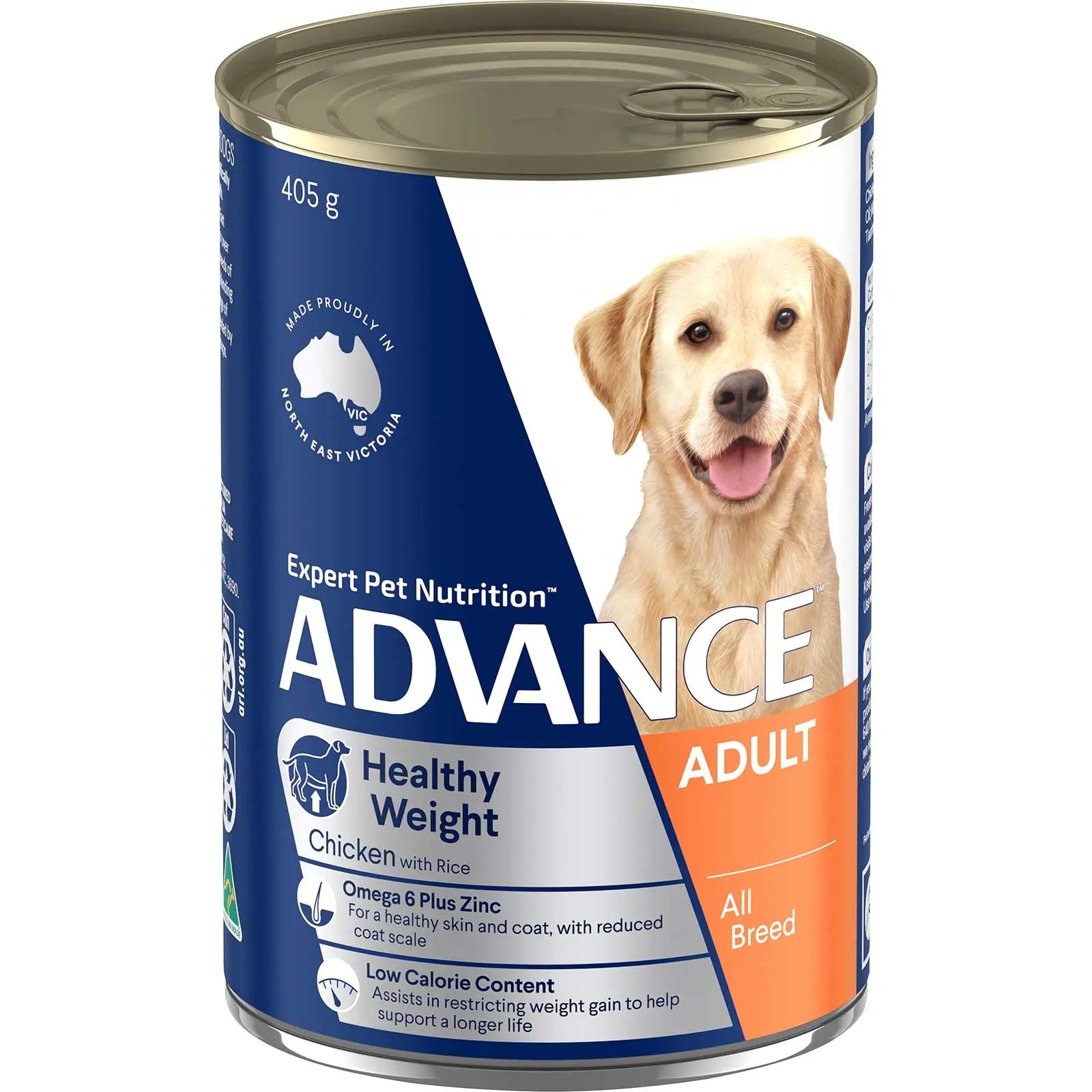 Advance Dog Food Can Adult Healthy Weight Chicken with Rice - Kellyville Pets