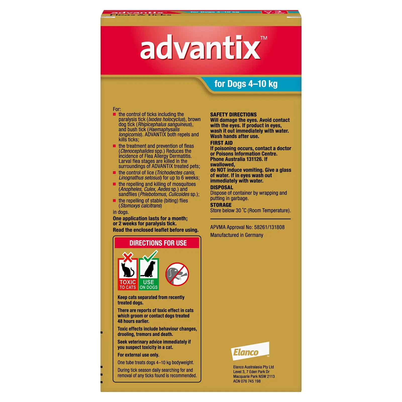 Advantix for Dogs - Kellyville Pets