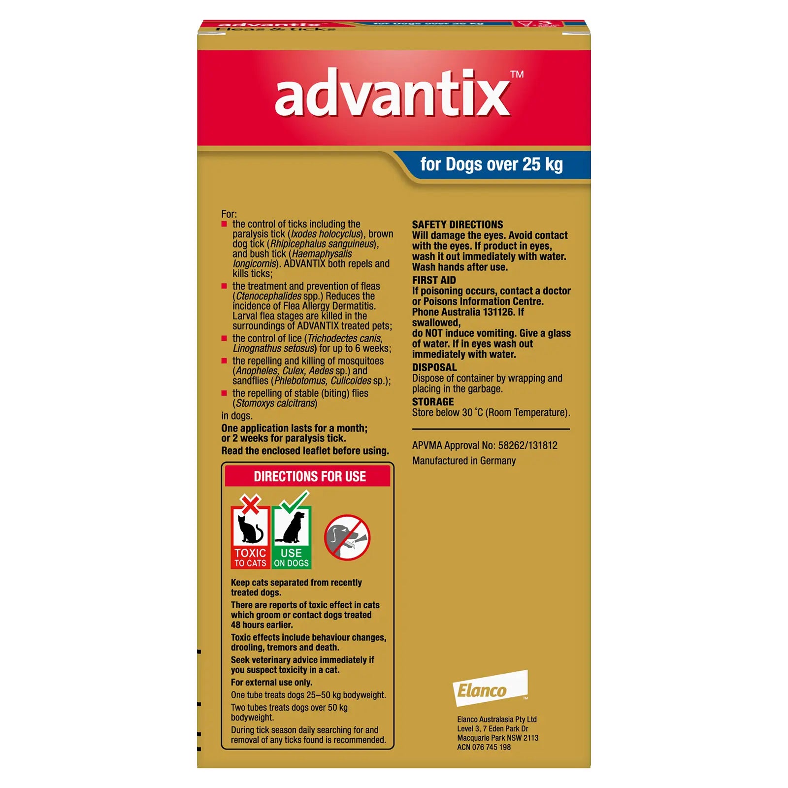 Advantix for Dogs - Kellyville Pets
