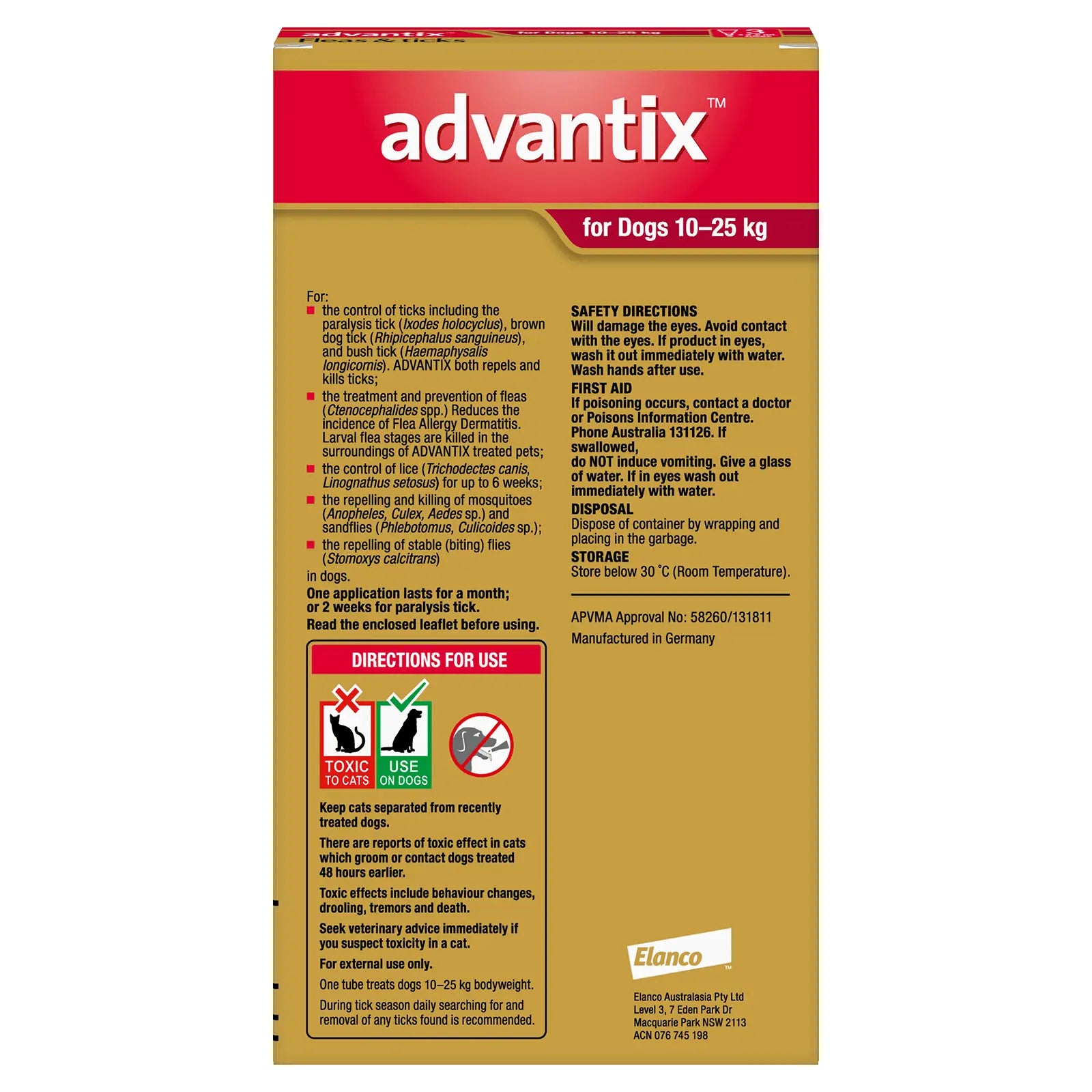 Advantix for Dogs - Kellyville Pets