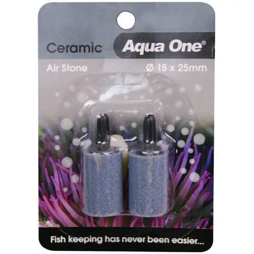 Aqua One Ceramic Air Stone 2pk - Kellyville Pets