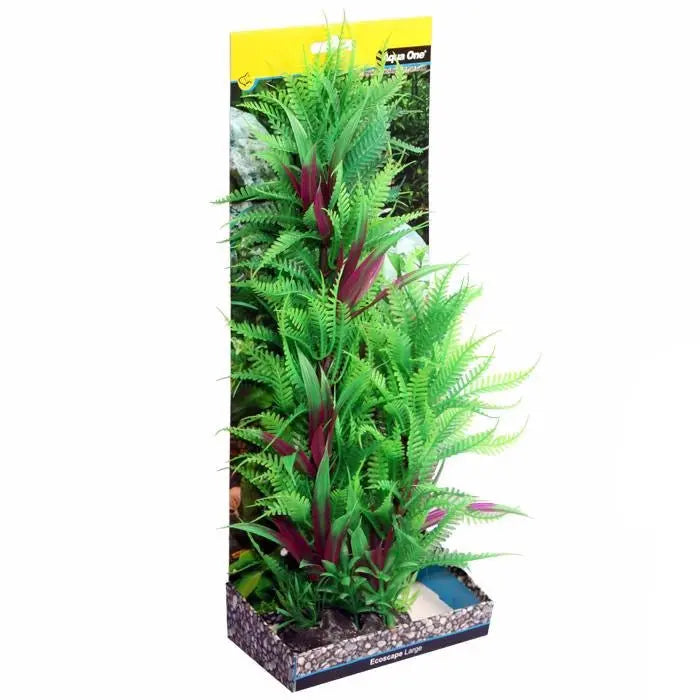 Aqua One Ecoscape Fern Green Large Artificial Plant - Kellyville Pets