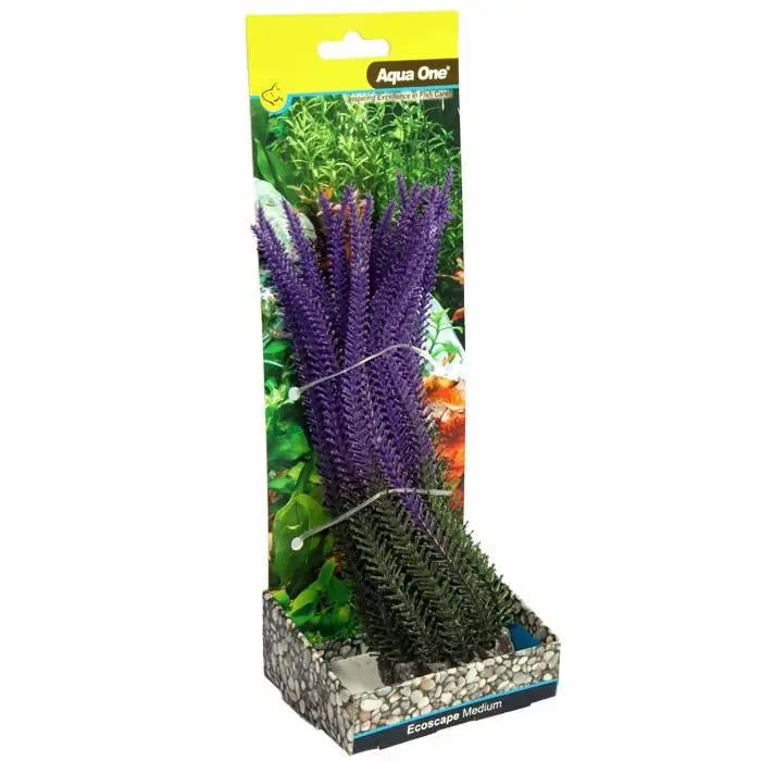 Aqua One Ecoscape Lavender Medium Artificial Plant - Kellyville Pets