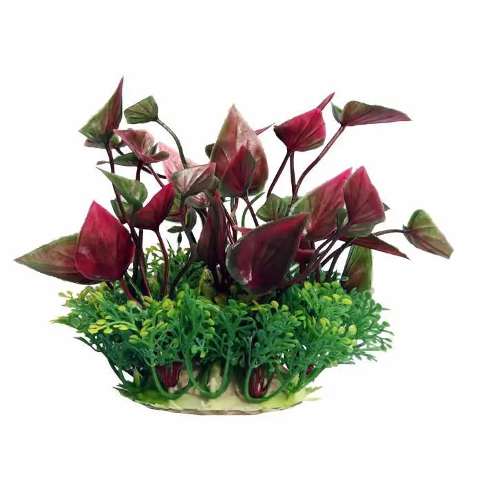 Aqua One Ecoscape Lily Red Small Artificial Plant - Kellyville Pets