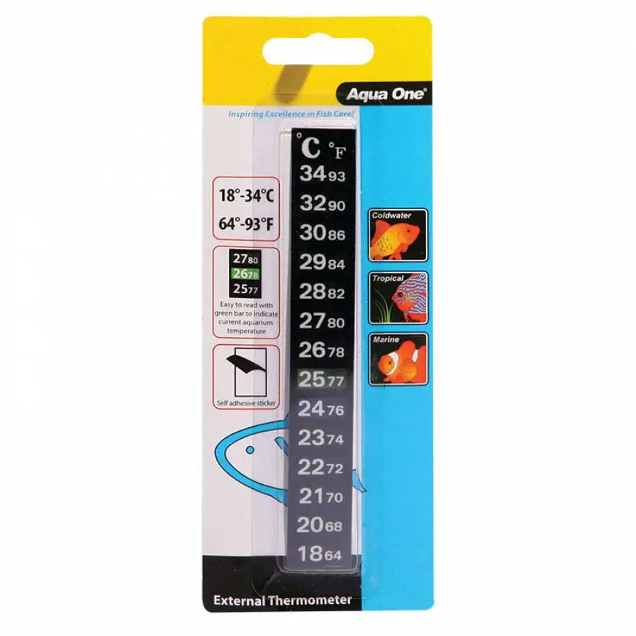 Aqua One External Thermometer - Kellyville Pets