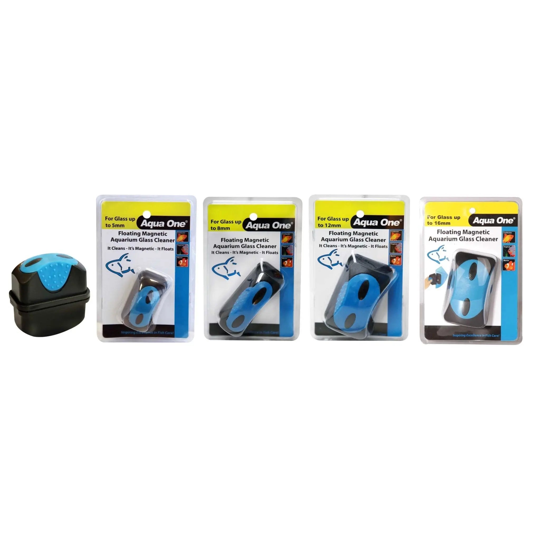Aqua One Floating Magnet Glass Cleaner - Kellyville Pets