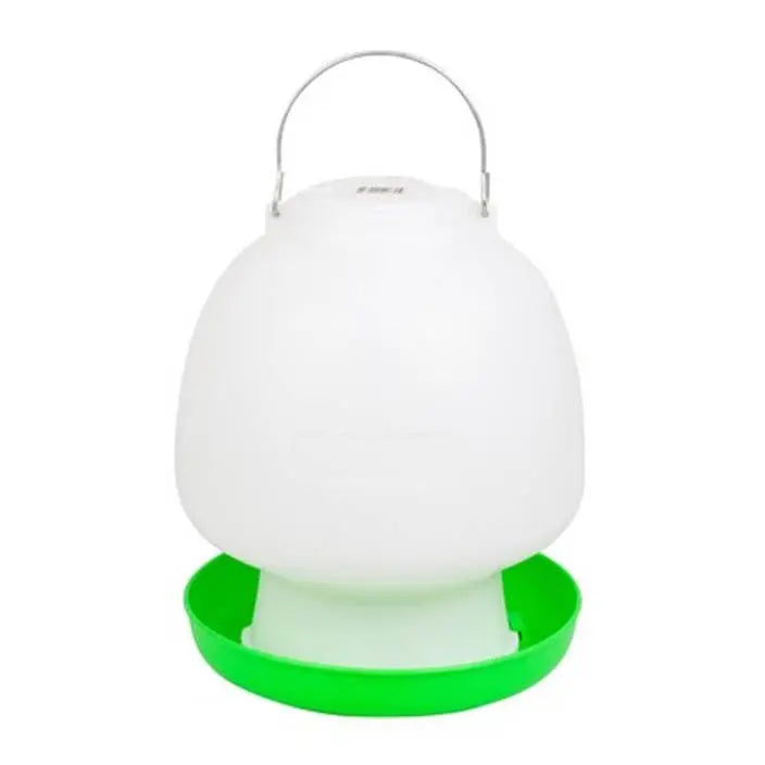 Automatic Poultry Waterer Green and White - Kellyville Pets