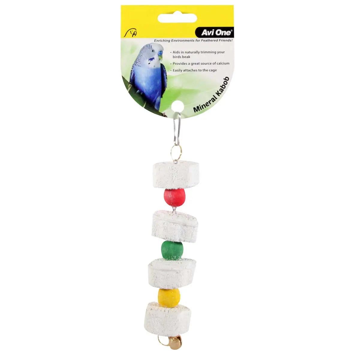 Avi One Bird Toy Mineral Flower Kabob - Kellyville Pets