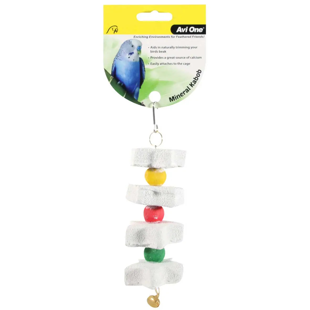 Avi One Bird Toy Mineral Star Kabob - Kellyville Pets
