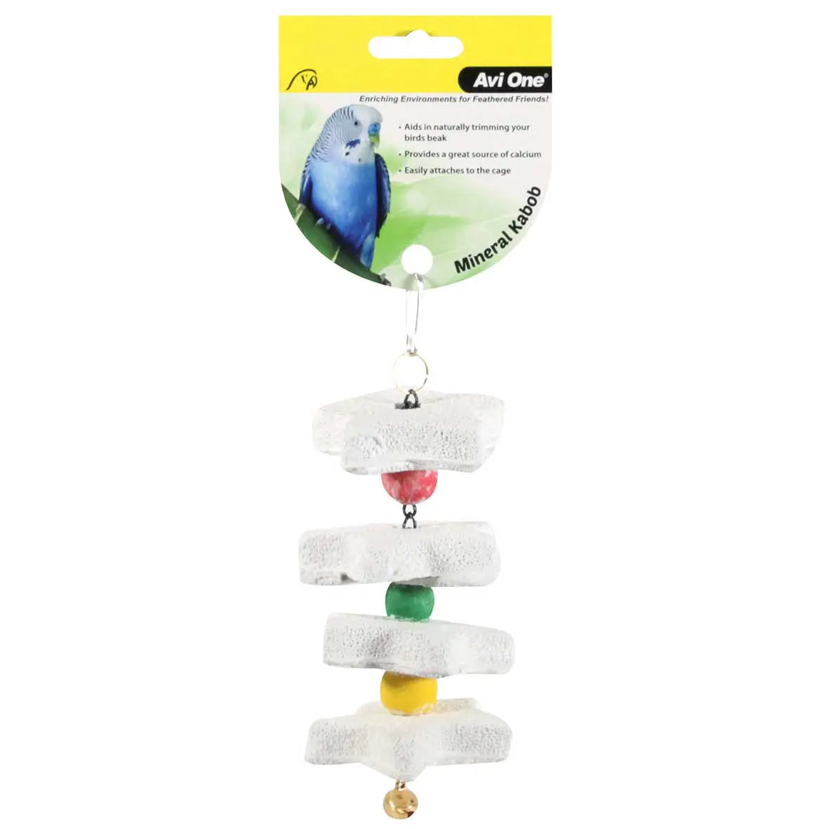 Avi One Bird Toy Mineral Star Kabob - Kellyville Pets