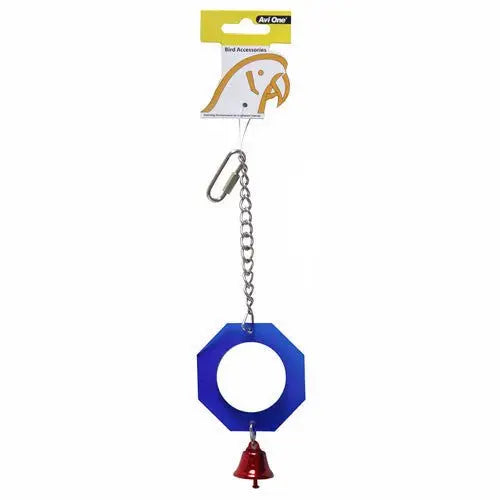 Avi One Bird Toy Mirror with Bell - Kellyville Pets