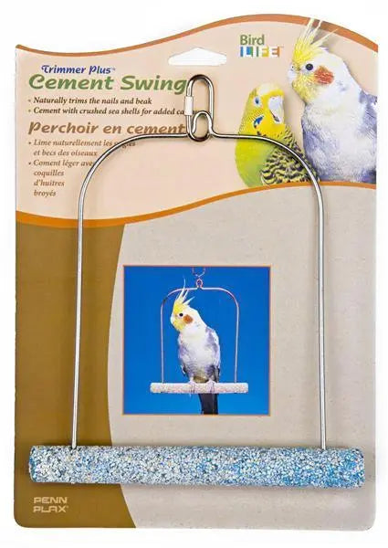 Bird Life Cement Swing Wire Frame 7 inch - Kellyville Pets